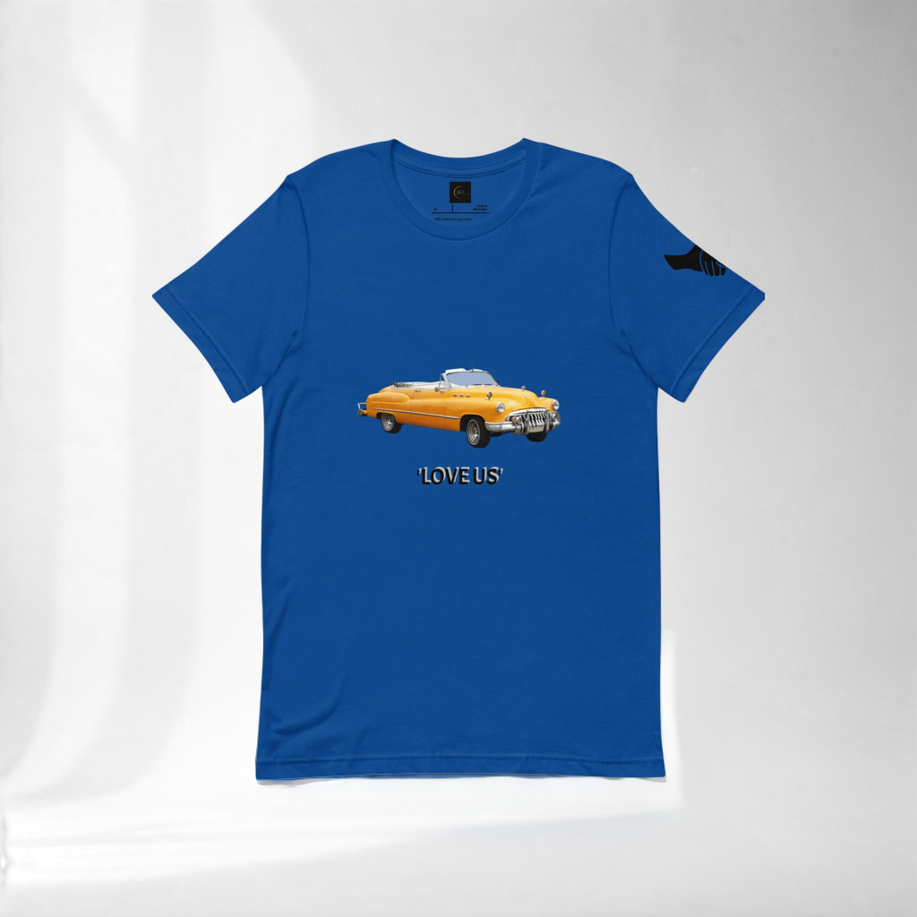 (Royal Blue) Casual T-shirt for daily wear
