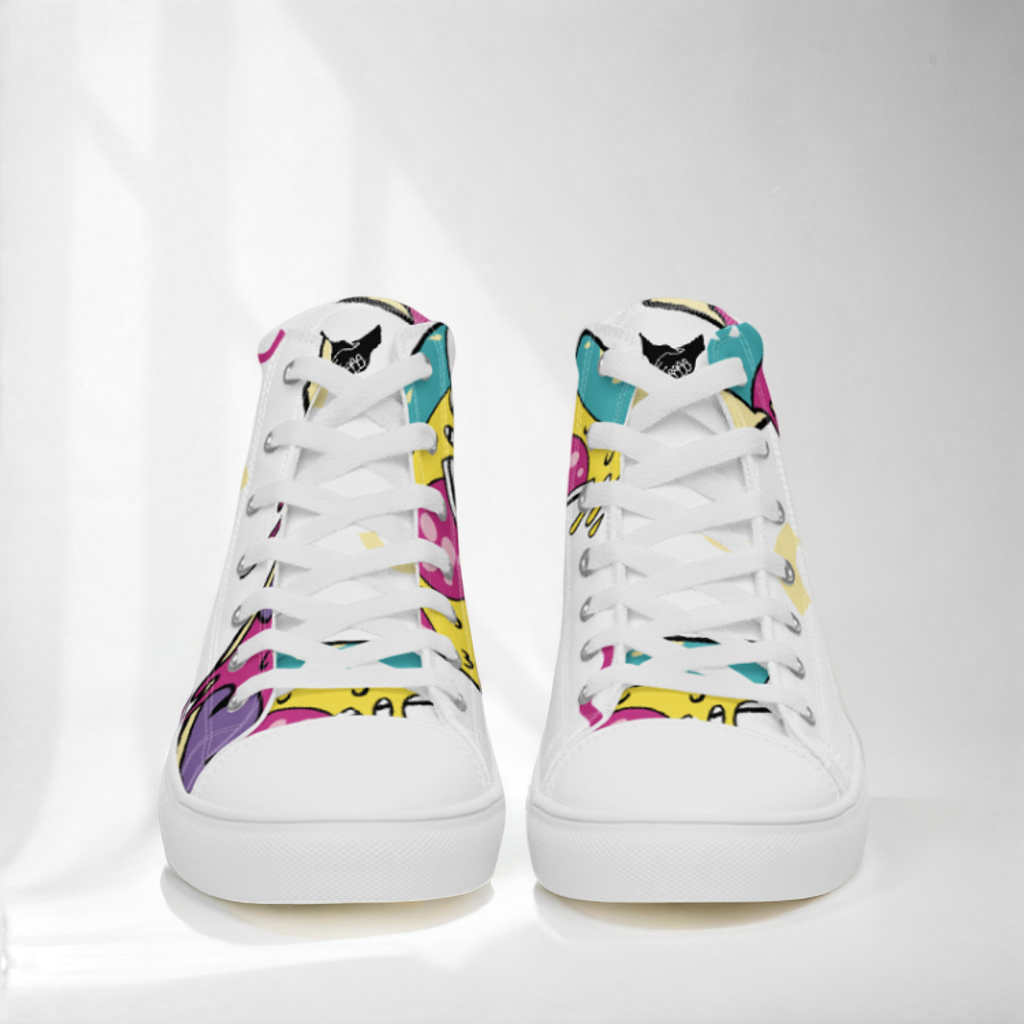 Women’s High Top Canvas Shoes(Peps)