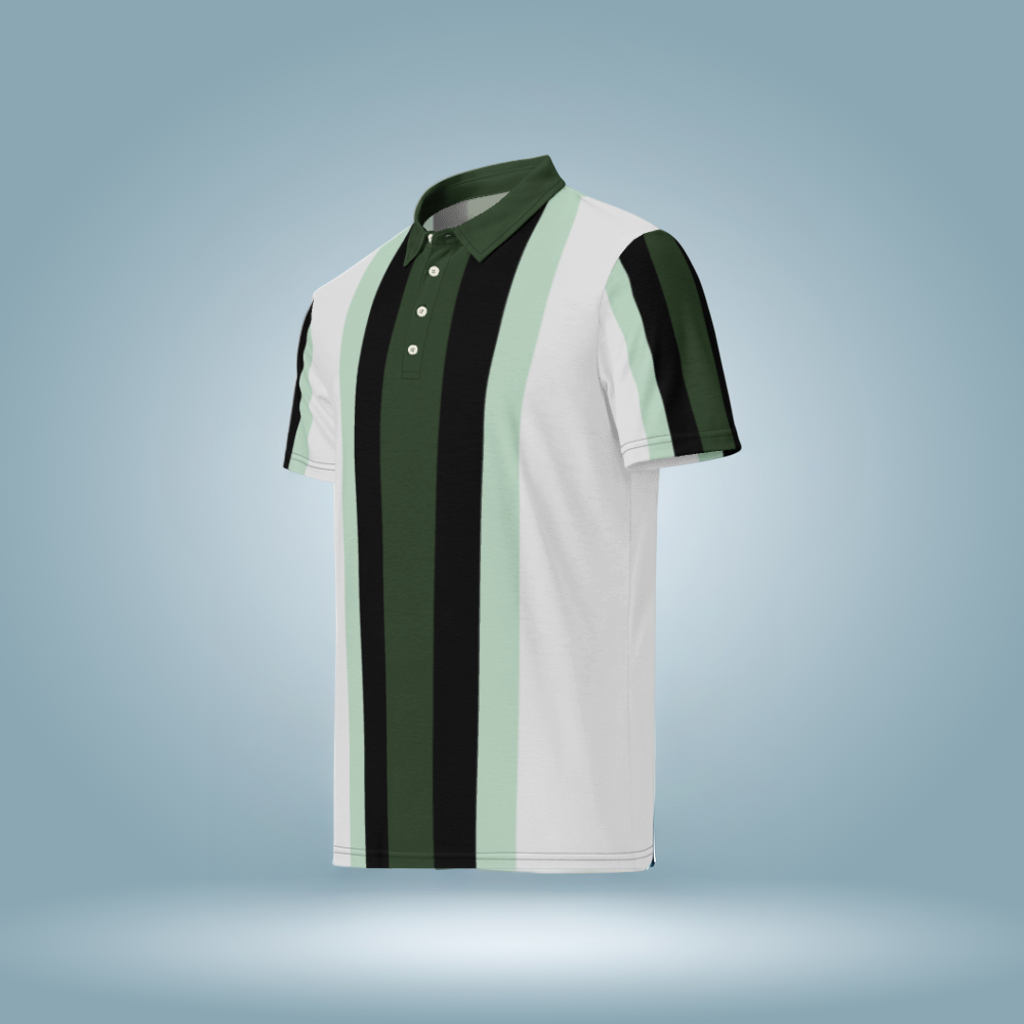 Men's Slim Fit Polo(Green)