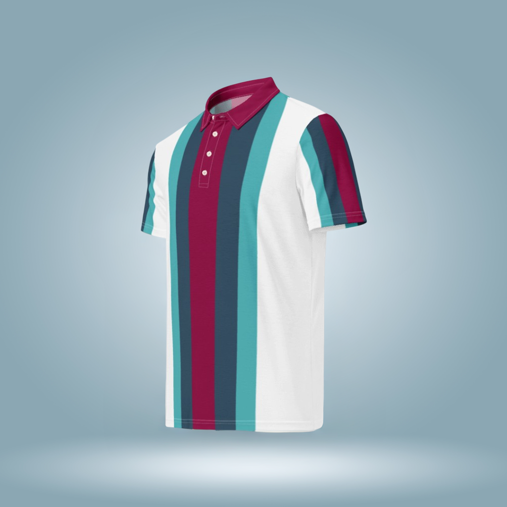 Men’s Slim Fit Polo(Turquoise)