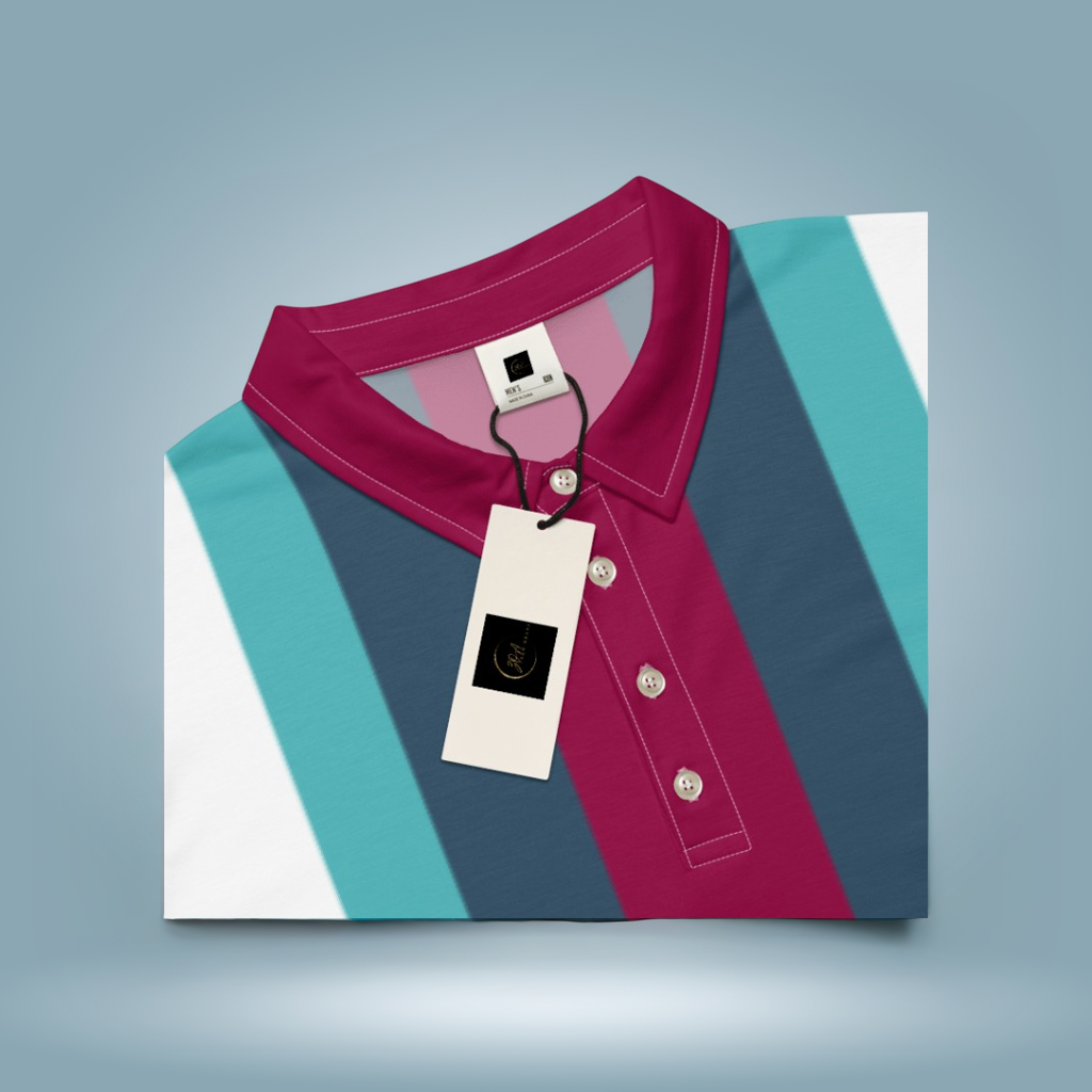 Men’s Slim Fit Polo(Turquoise)