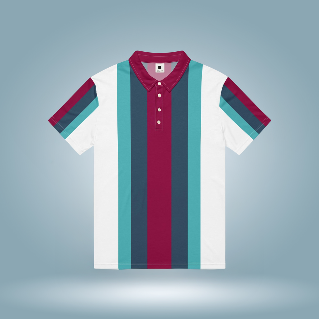 Men’s Slim Fit Polo(Turquoise)