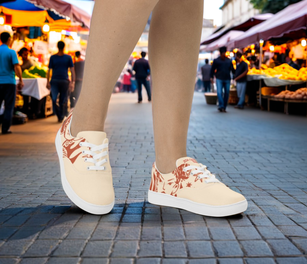 Women’s Lace-up Canvas Shoes