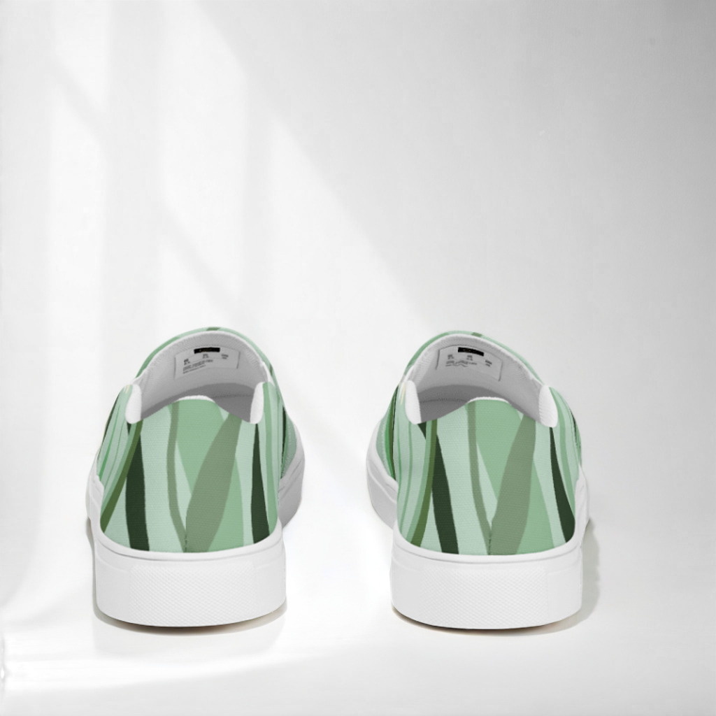 Women's Slip-on Canvas Shoes (Grass)