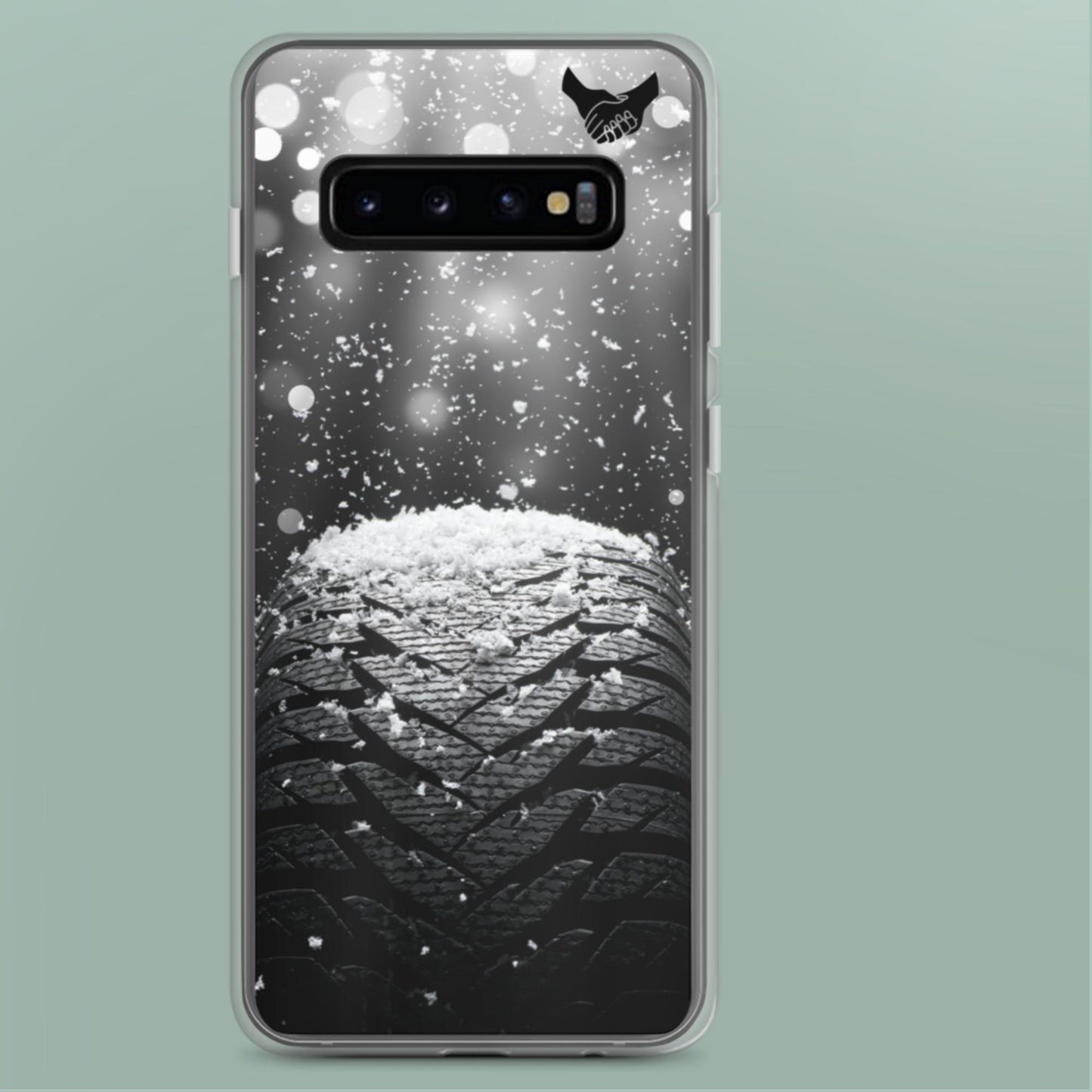 Samsung® s10+ clear case designed with shockproof corners