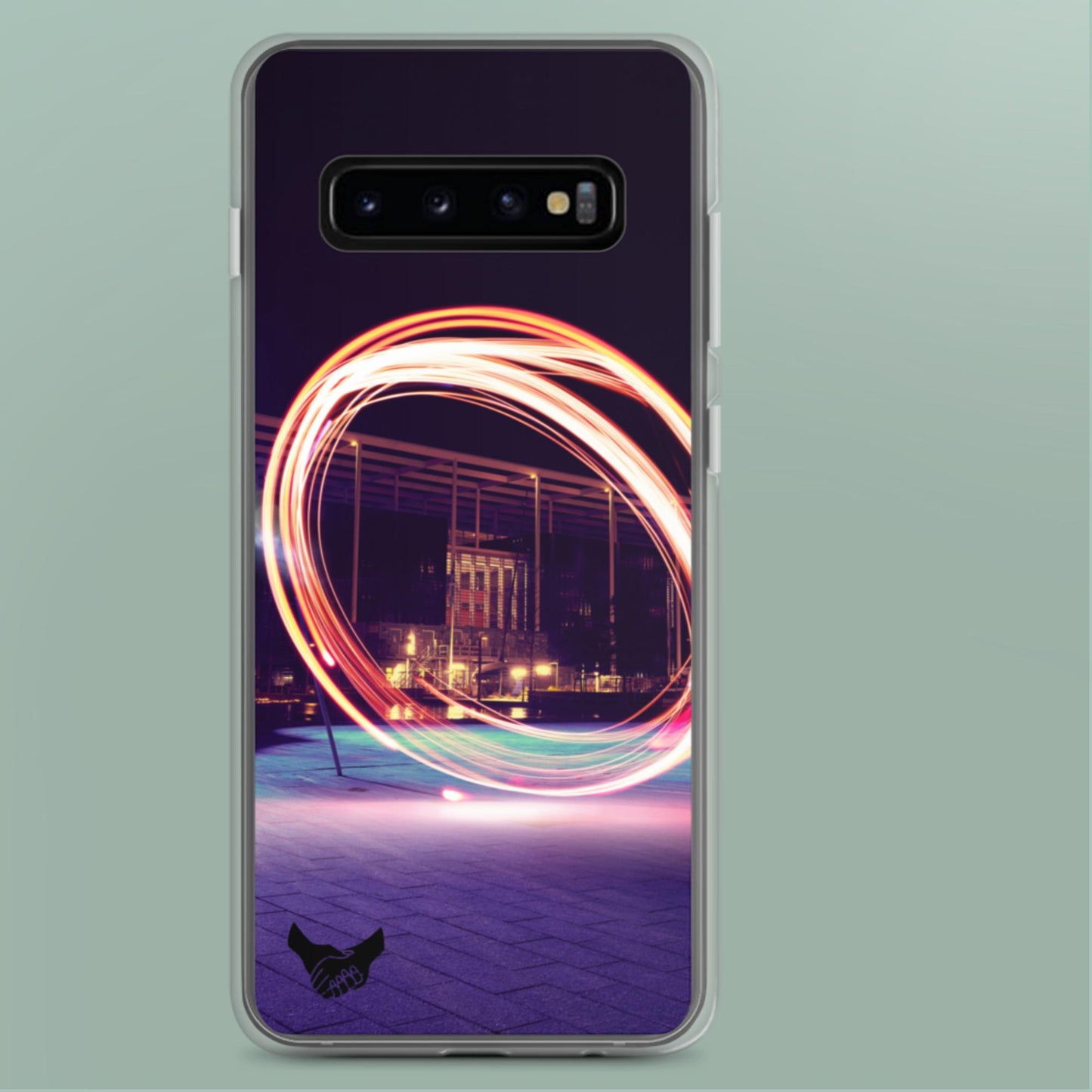 Samsung® s10+ clear case designed with shockproof corners