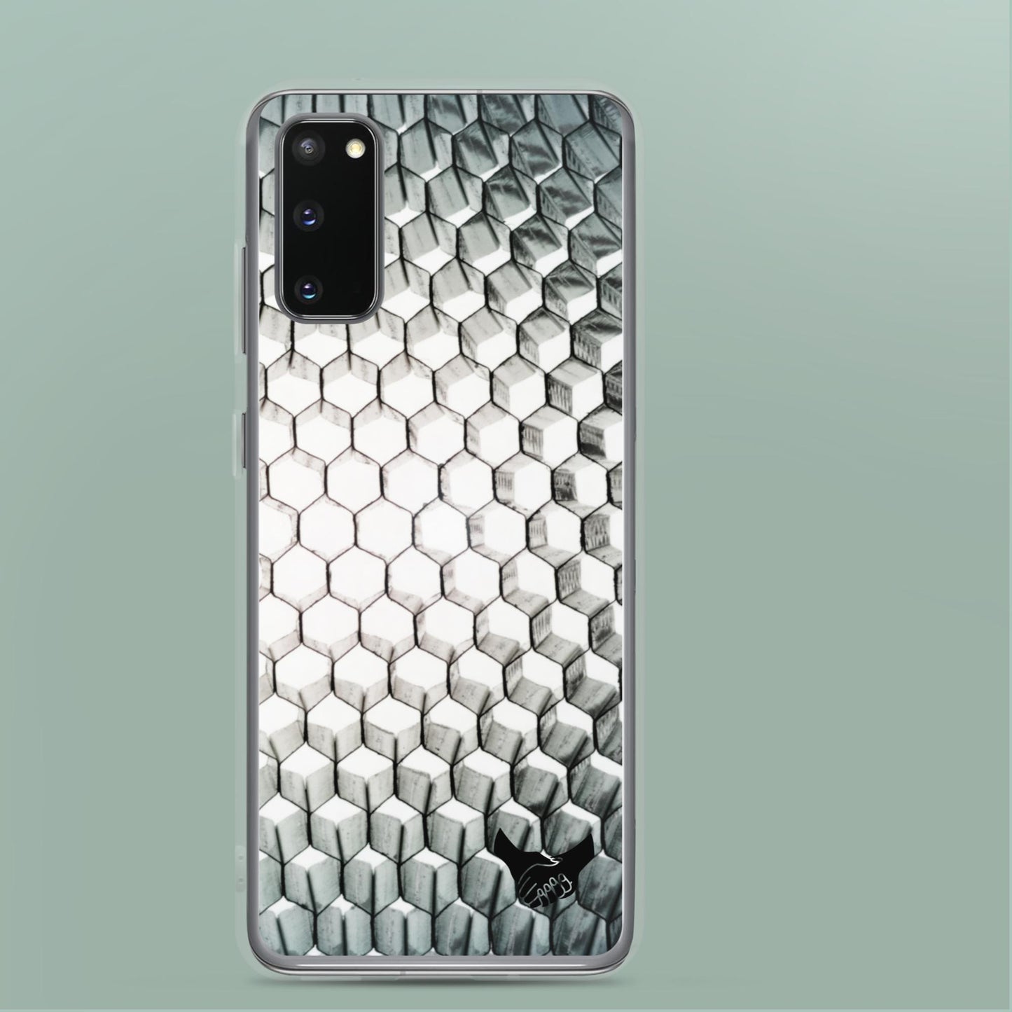 Samsung® s20 clear case designed with shockproof corners