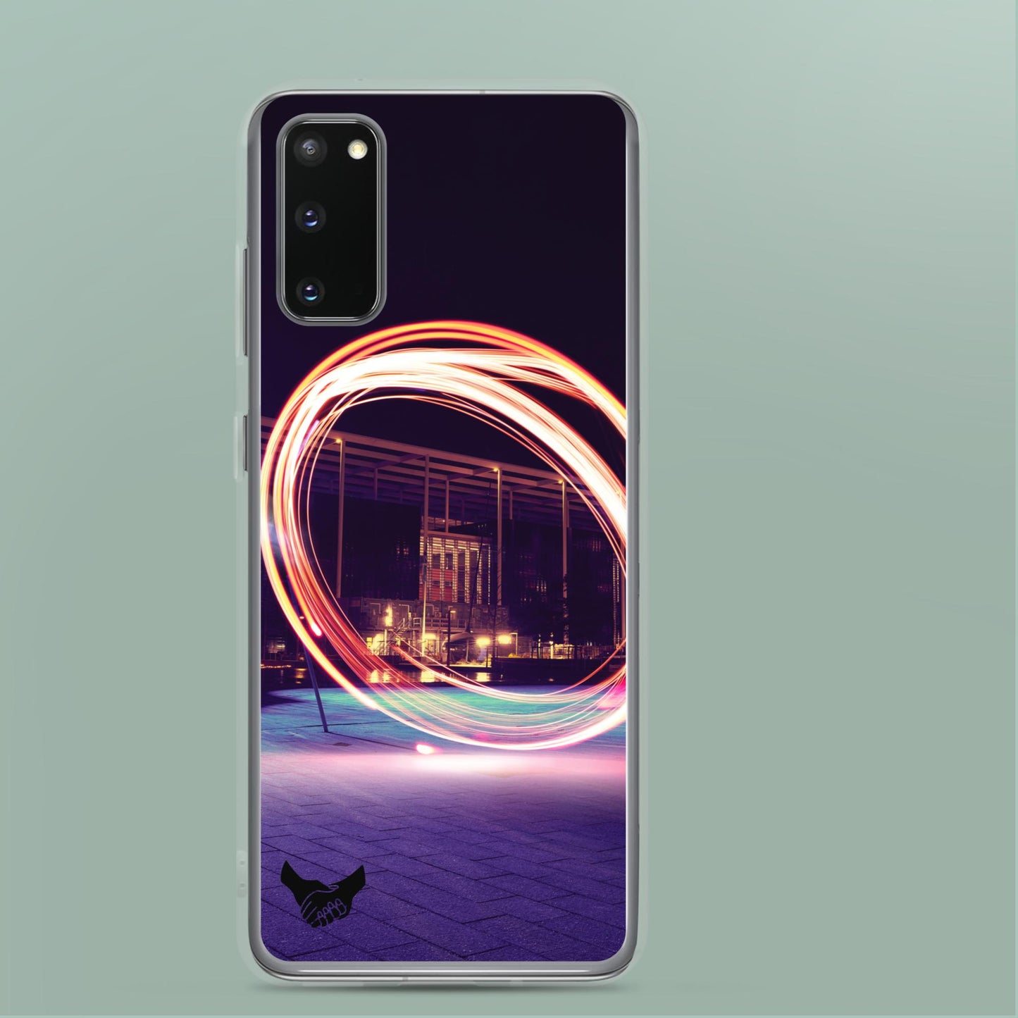 Samsung® s20 clear case designed with shockproof corners