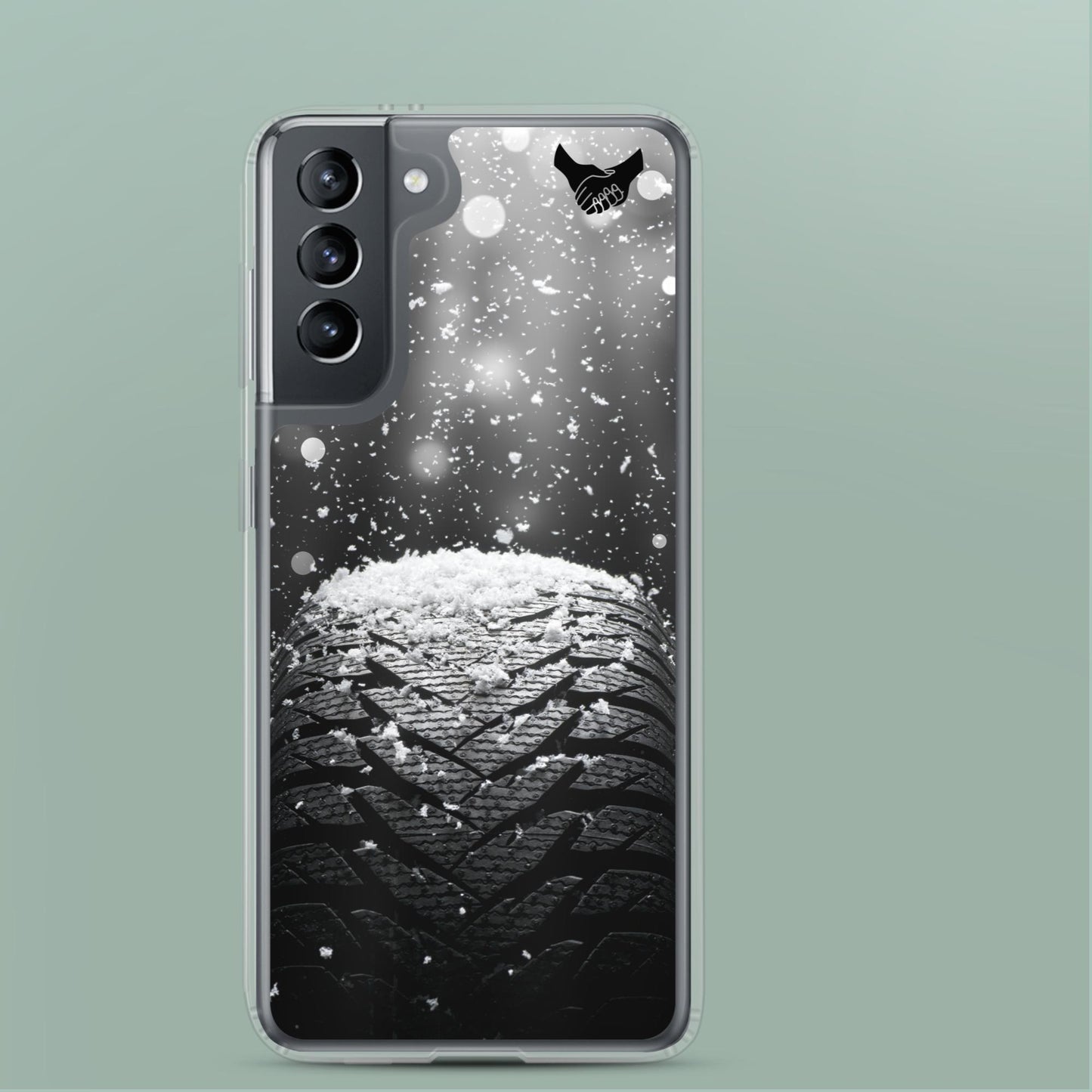 Samsung® s21 clear case designed with shockproof corners