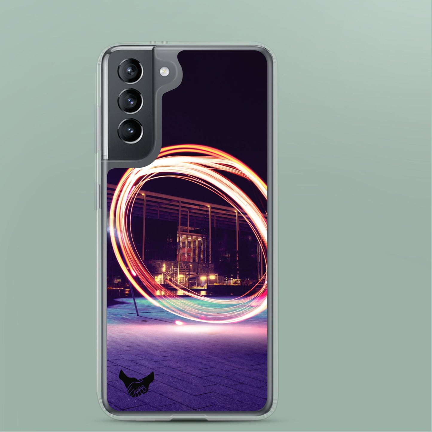 Samsung® s21 clear case designed with shockproof corners