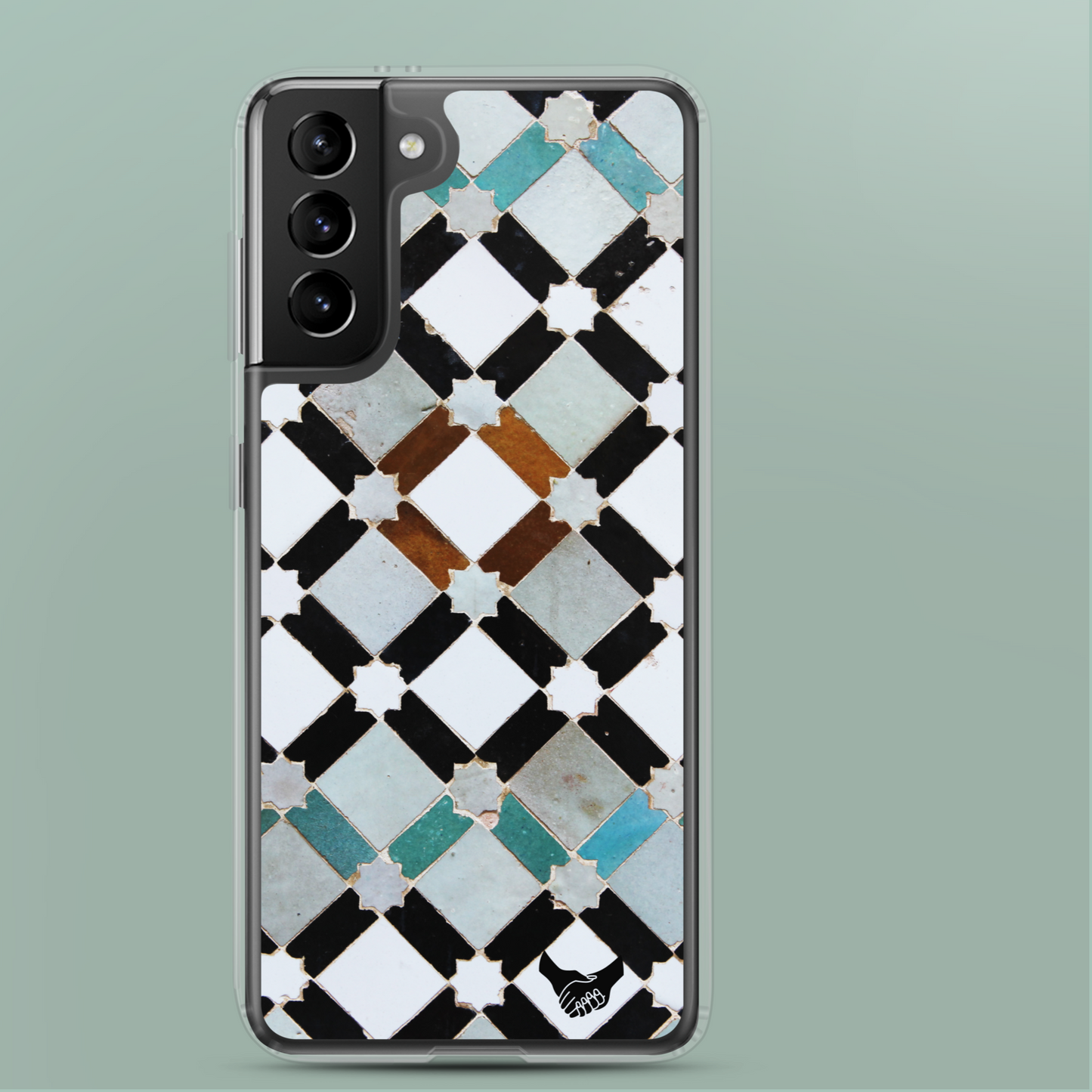 Samsung® s21 plus clear case designed with shockproof corners