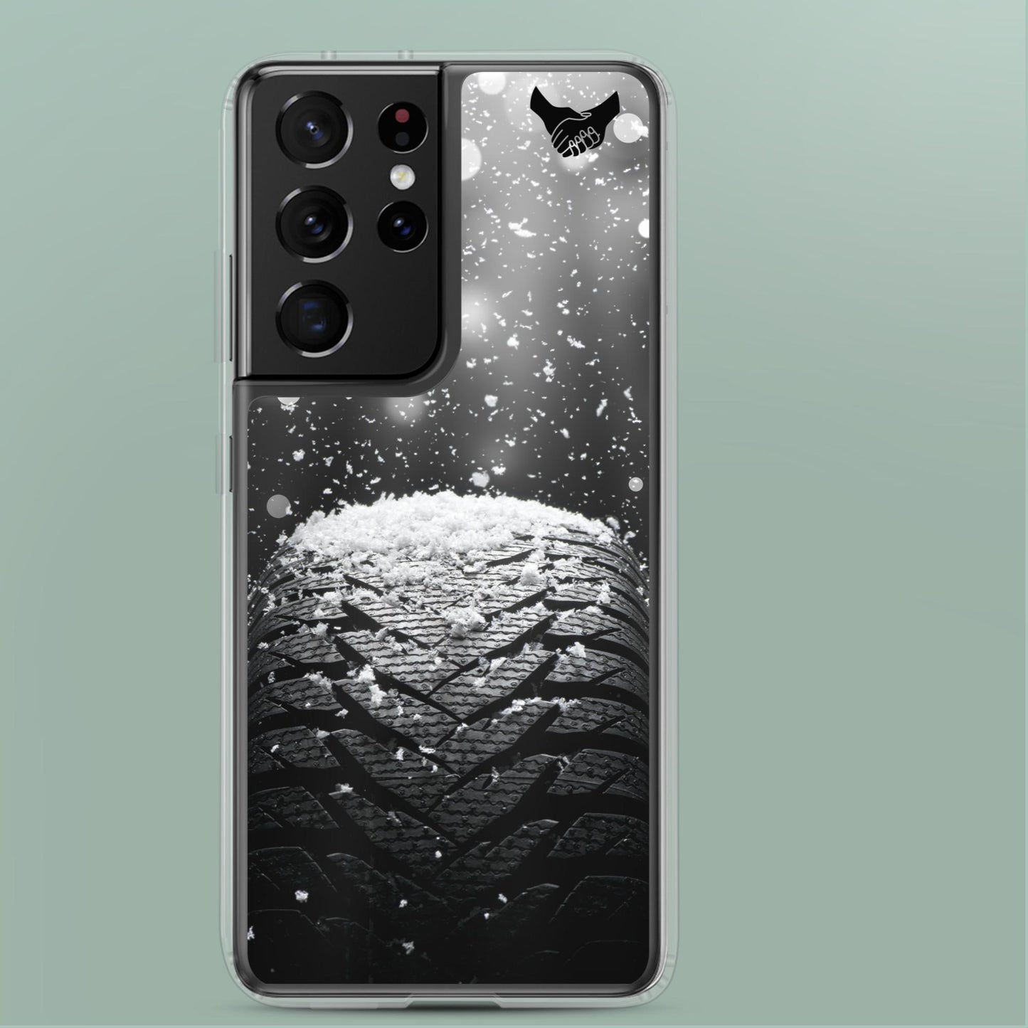 Samsung® s21 ultra clear case designed with shockproof corners