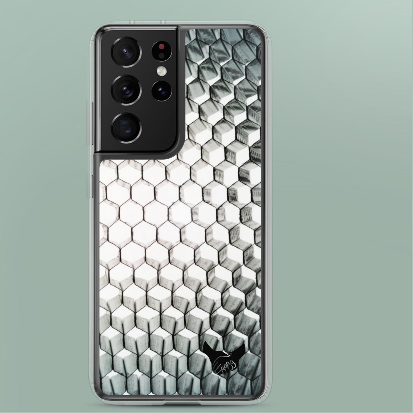 Samsung® s21 ultra clear case designed with shockproof corners