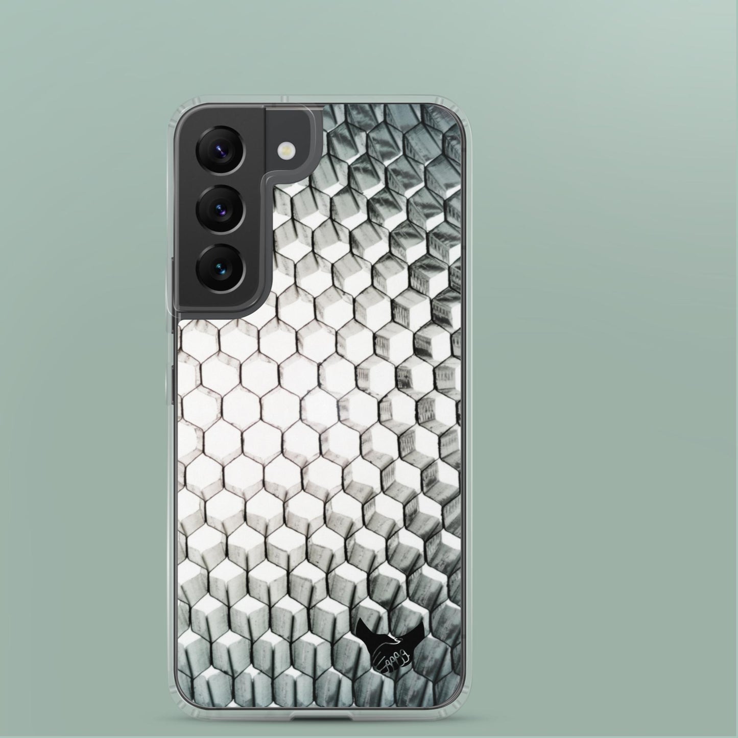 Samsung® s22 clear case designed with shockproof corners