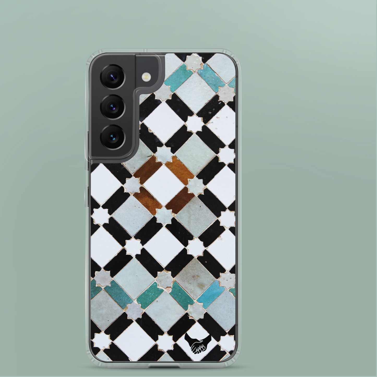 Samsung® s22 clear case designed with shockproof corners