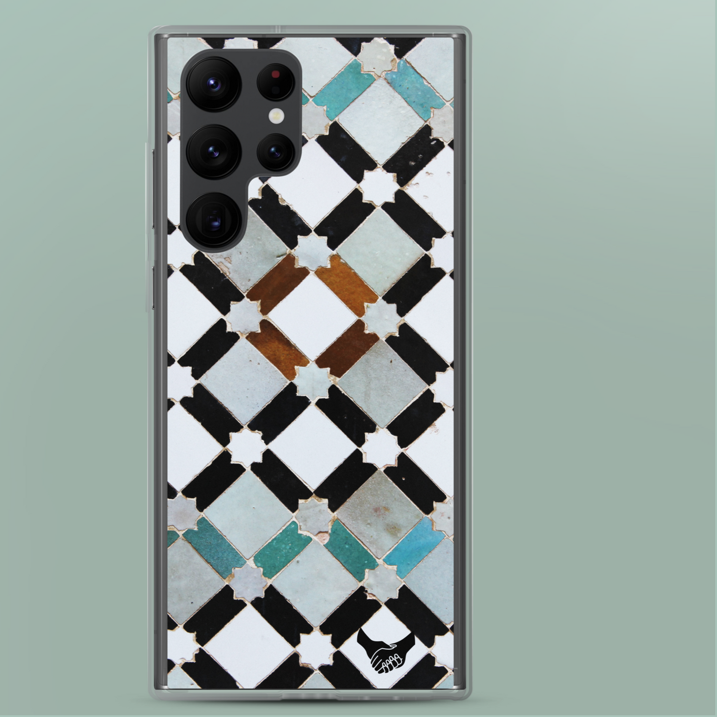 Samsung® s22 ultra clear case designed with shockproof corners