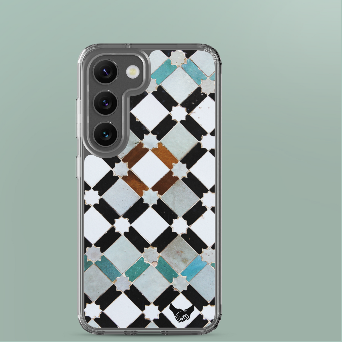 Samsung® s23 clear case designed with shockproof corners