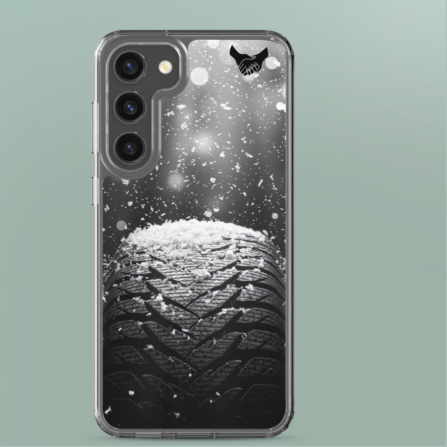 Samsung® s23 plus clear case designed with shockproof corners