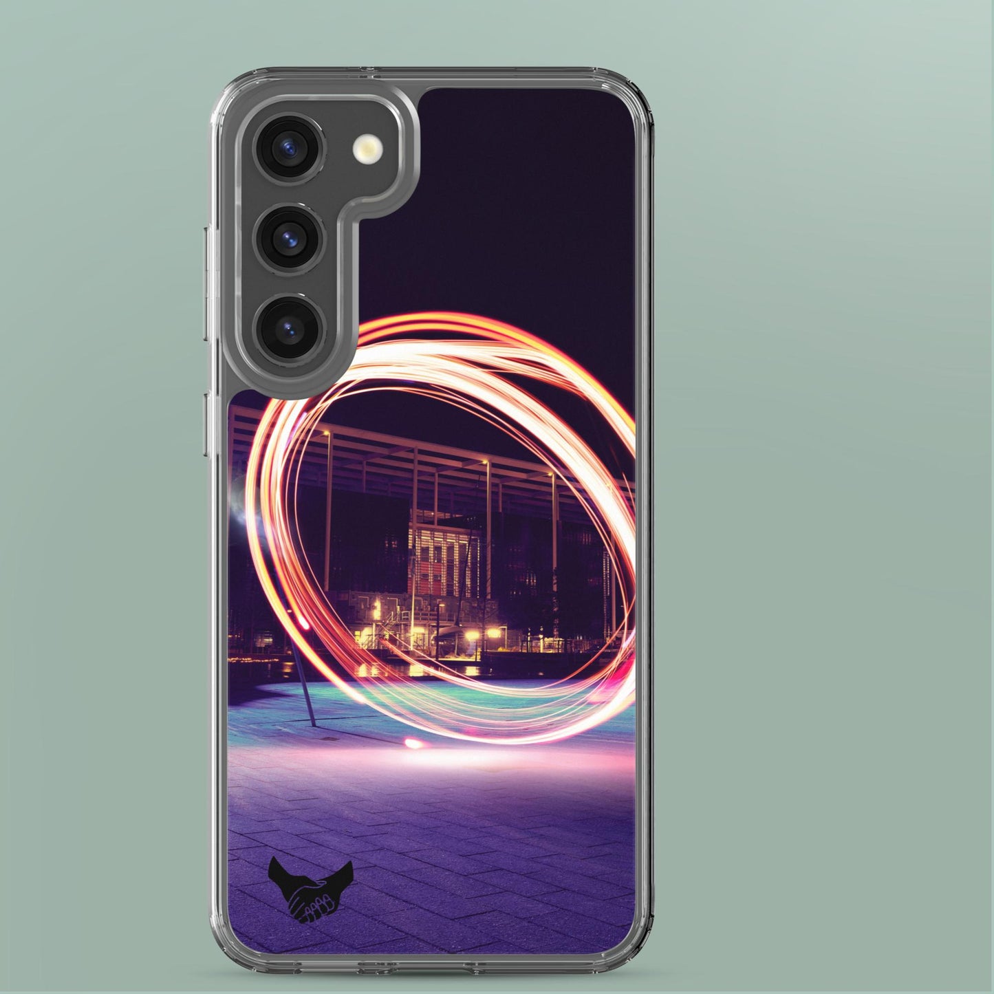 Samsung® s23 plus clear case designed with shockproof corners