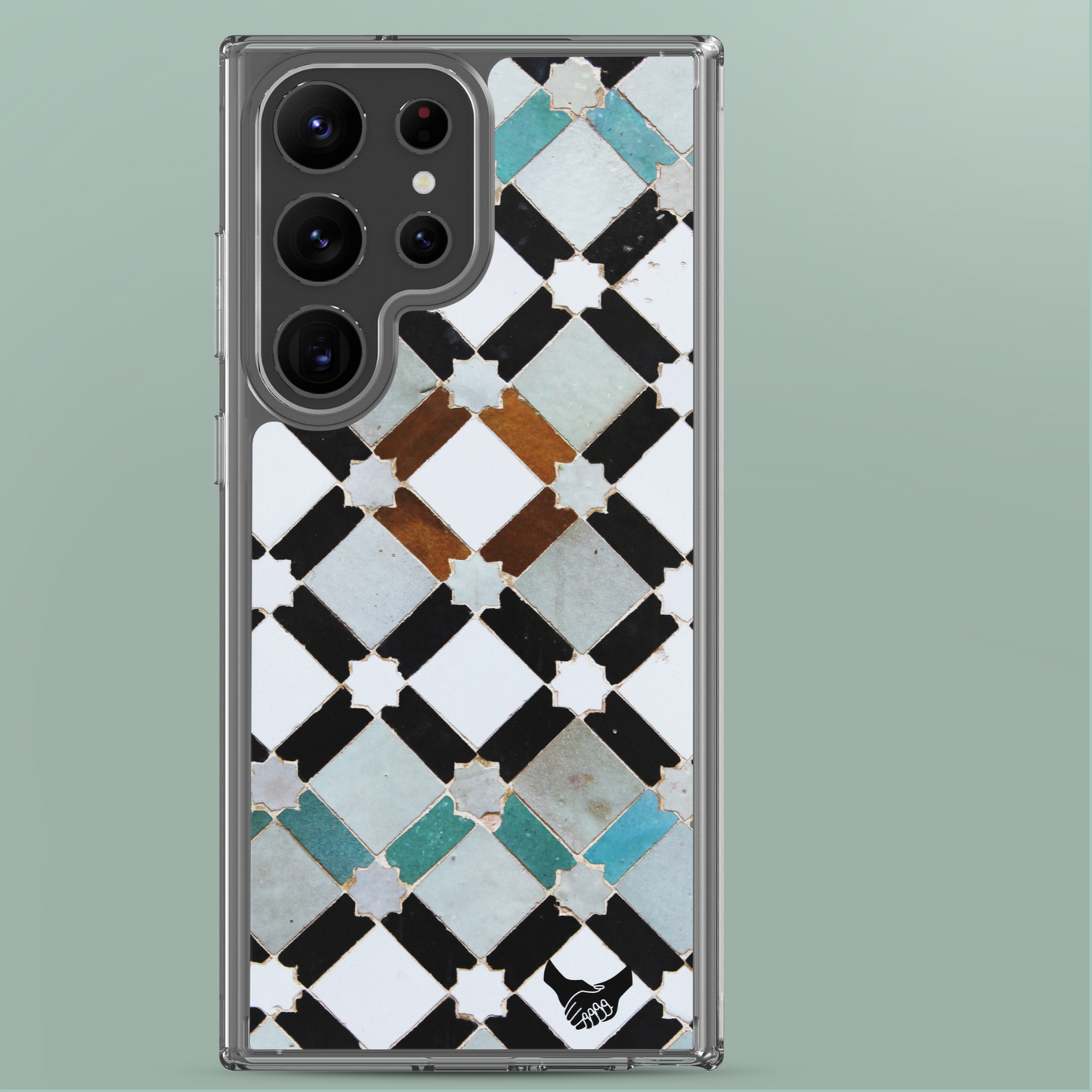 Samsung® s23 ultra clear case designed with shockproof corners