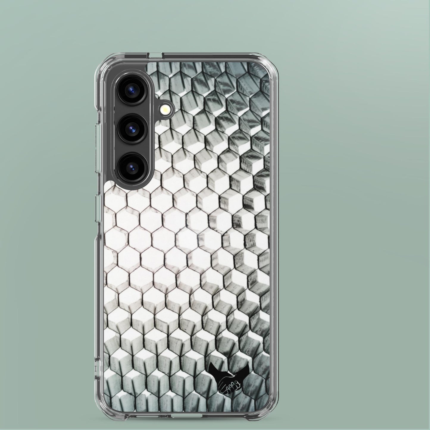Samsung® s24 clear case designed with shockproof corners