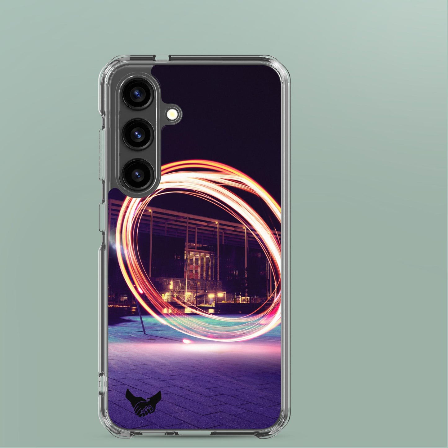 Samsung® s24 clear case designed with shockproof corners