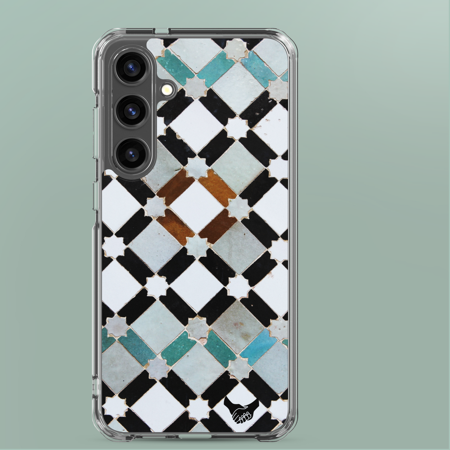 Samsung® s24 plus clear case designed with shockproof corners
