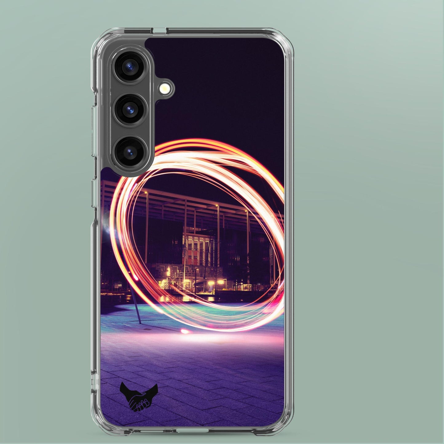 Samsung® s24 plus clear case designed with shockproof corners