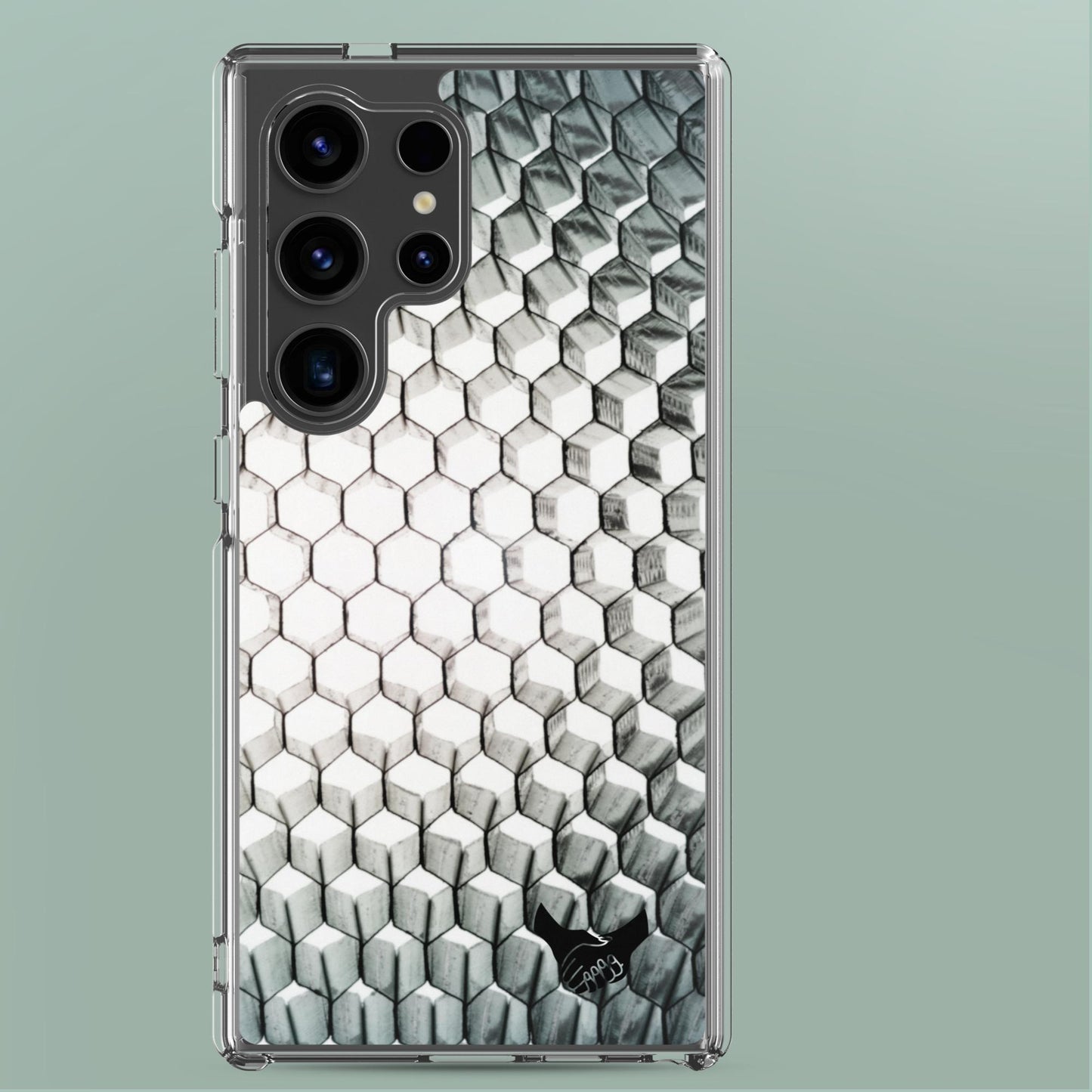 Samsung® s24 ultra clear case designed with shockproof corners