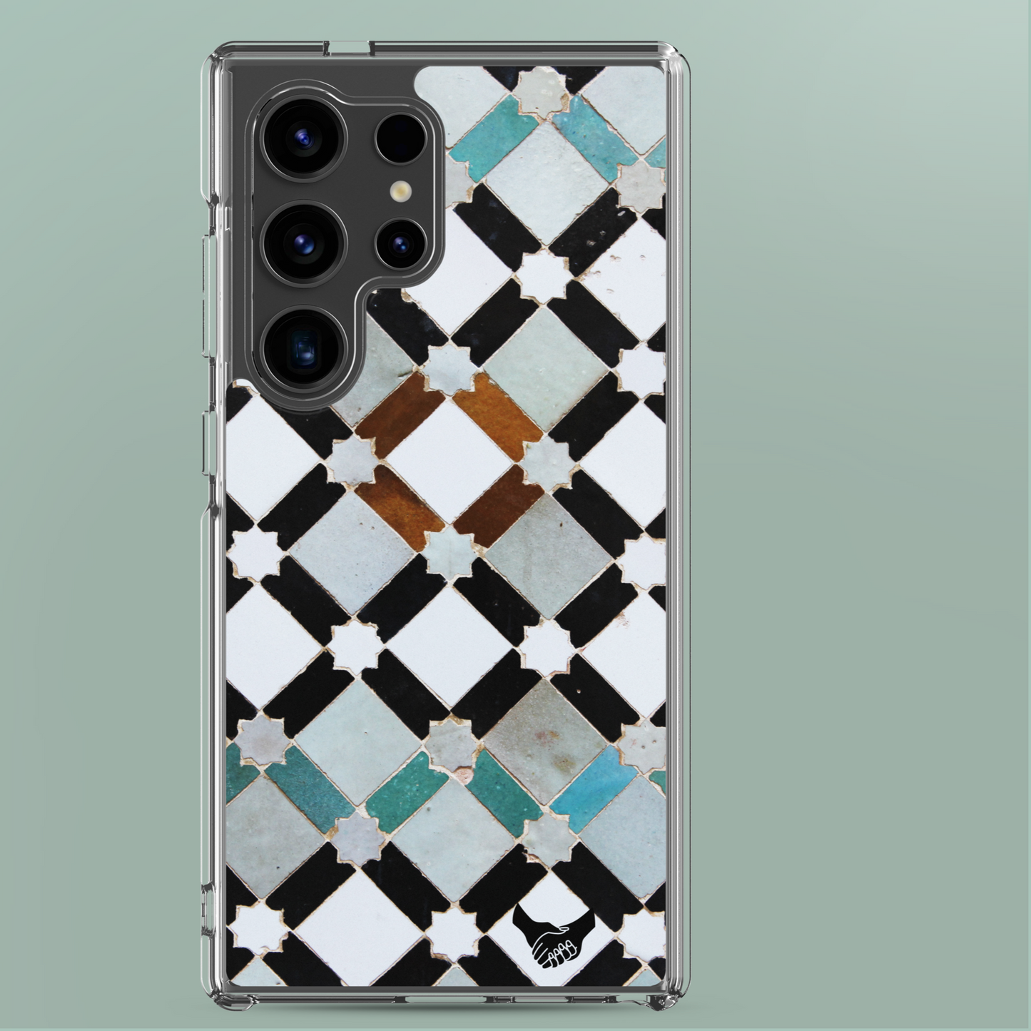 Samsung® s24 ultra clear case designed with shockproof corners