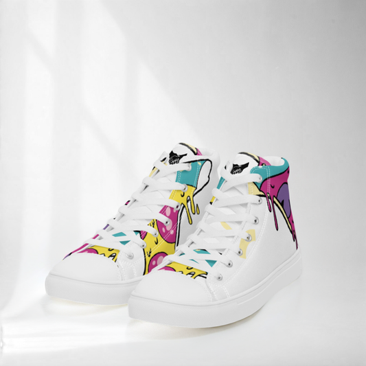 Women’s High Top Canvas Shoes(Peps)