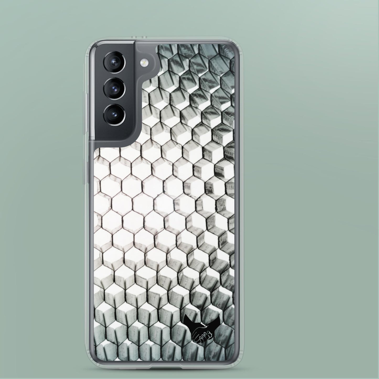 Samsung® s21 clear case designed with shockproof corners