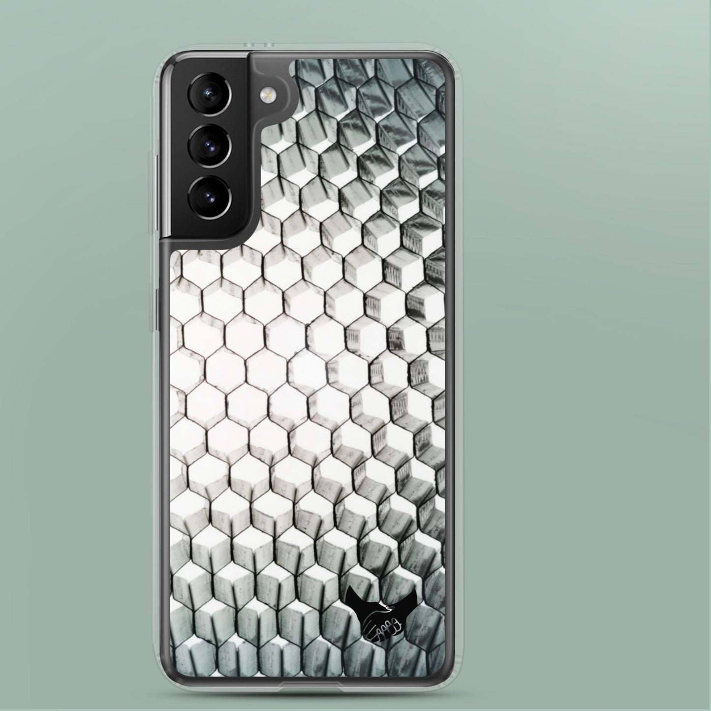 Samsung® s21 plus clear case designed with shockproof corners