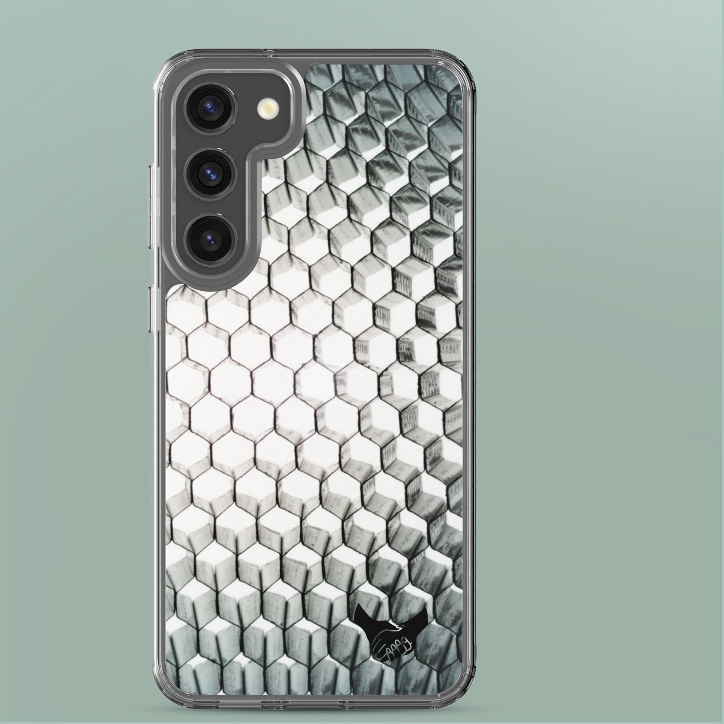 Samsung® s23 plus clear case designed with shockproof corners